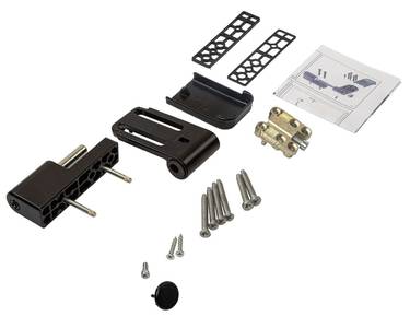 Петля дверная на 160 кг наплав 17-21 RAL 9005Mat Изображение 3