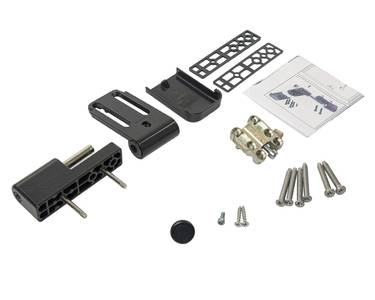 Петля дверная на 160кг, наплав 17-21,  RAL7016 антрацит Изображение 3