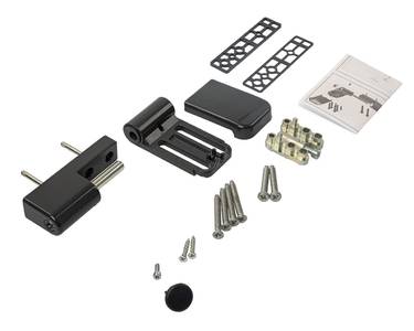 Петля дверная на 160кг, наплав 17-21,  RAL7016 антрацит Изображение 2