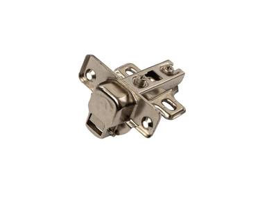 Петля накладная Slide-On без доводчика, 52гр, с монтажной планкой h=0мм в сборе, под саморез, 48*6мм, 35мм чашка Изображение 4