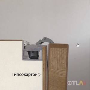 Петля скрытая для компланарных дверей, универсальная, 3D, 130x32/25 мм, 60 кг, цамак и алюминий, с 4 накладками и 4 винтами для крепления накладок, черный матовый Изображение 13