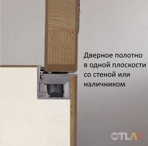 Петля скрытая для компланарных дверей, универсальная, 3D, 130x32/25 мм, 60 кг, цамак и алюминий, с 4 накладками и 4 винтами для крепления накладок, черный матовый Изображение 11