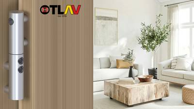 Петля ввертная, 4-штыревая, 3D, створочная часть, диаметр 16 мм, сталь, хромированный Изображение 5