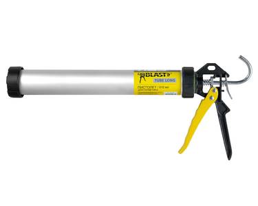 Пистолет для герметика алюминиевая туба Tube Long "Blast" 590-600мл Изображение