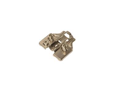 Планка монтажная 3D для петель Firmax Smartline Clip On,Soft-Close, H=2, крестовая с регулировкой по высоте, под евровинт Изображение