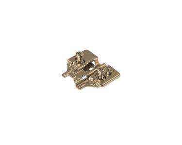 Планка монтажная 3D для петель Firmax Smartline Clip On,Soft-Close, H=2, крестовая с регулировкой по высоте, под евровинт Изображение 2