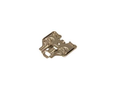Планка монтажная 3D для петель Firmax Smartline Clip On,Soft-Close, H=2, крестовая с регулировкой по высоте, под евровинт Изображение 3