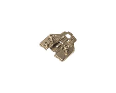 Планка монтажная 3D для петель Firmax Smartline Clip On, Soft-Close, H=0, крестовая с регулировкой по высоте, под евровинт Изображение 2