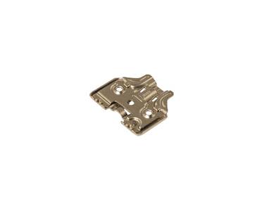 Планка монтажная 3D для петель Firmax Smartline Clip On, Soft-Close, H=0, крестовая с регулировкой по высоте, под саморез Изображение 3