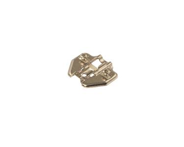 Планка монтажная для петель DTC Pivot Pro Clip-on, H=0, крестовая, муфта под саморез Изображение 2