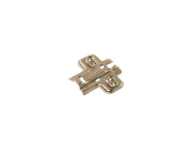Планка монтажная для петель DTC Pivot Star Anyway Clip-on, H=0, крестовая, муфта под саморез Изображение