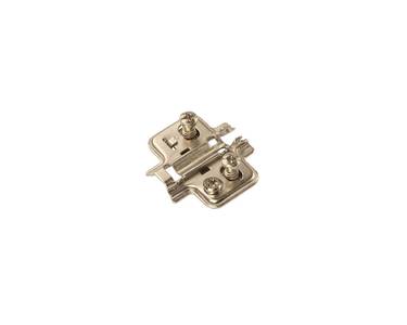 Планка монтажная для петель DTC Pivot Star Anyway Clip-on, H=0, крестовая с эксцентриковой регулировной по высоте, под евровинт Изображение 2