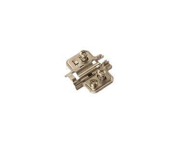 Планка монтажная для петель DTC Pivot Star Anyway Clip-on, H=2, крестовая с эксцентриковой регулировной по высоте, под евровинт Изображение
