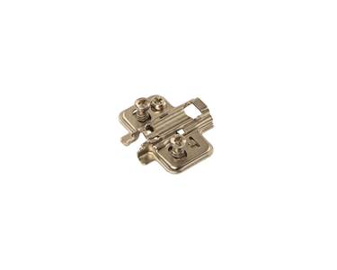 Планка монтажная для петель DTC Pivot Star Anyway Clip-on, H=2, крестовая с эксцентриковой регулировной по высоте, под евровинт Изображение 2