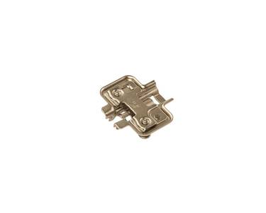 Планка монтажная для петель DTC Pivot Star Anyway Clip-on, H=2, крестовая с эксцентриковой регулировной по высоте, под саморез (в комплекте) Изображение 3