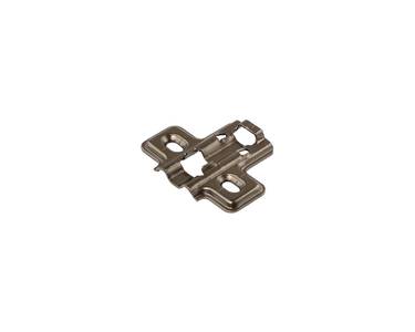 Планка монтажная для петель Firmax Smartline Clip On BLACK,Soft-Close, H=0, крестовая, под саморез Изображение 2
