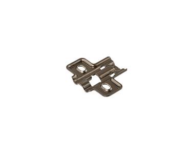 Планка монтажная для петель Firmax Smartline Clip On BLACK,Soft-Close, H=0, крестовая, под саморез Изображение 4