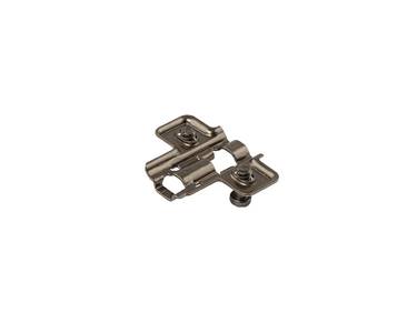 Планка монтажная для петель Firmax Smartline Clip On, Soft-Close, H=2, крестовая, евровинт, черный никель Изображение 4