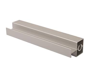 Планка средняя под крепеж Classic Slim, алюминий, L=5800 мм, серебро. Изображение 3