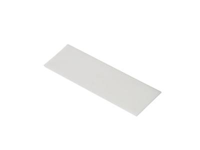 Пластина рихтовочная Bistrong 100x32x1, белая Изображение 3
