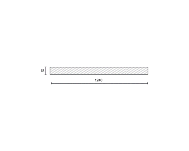 МДФ плита Luxe by Alvic (бордо металлик (Burdeos Pearl Effect) глянец, 1220x18x2750 мм) Изображение 3