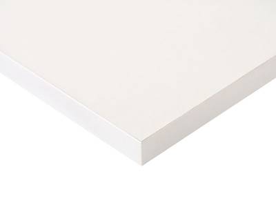 МДФ плита Luxe by Alvic (белый колониал металлик (Blanco Colonial Pearl Effect) глянец, 1220x18x2750 мм) Изображение