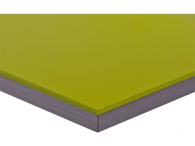 МДФ плита Luxe by Alvic (фисташковый (Pistacho) глянец, 1220x18x2750 мм) Изображение