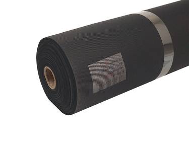 Полотно москитной сетки JINWU ''Ультравью'' (B=1400 мм, L=30 м, черный) [отпуск кратно 1.5 м.п.] Изображение