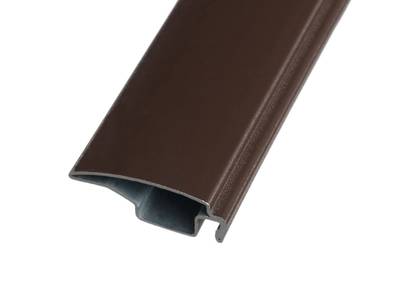 Профиль алюминиевый основной EXCLUSIVE коричневый (2,6 м) Изображение