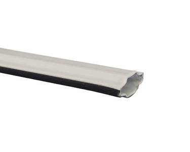 Профиль декоративный Isabel 18X8, двусторонний, белый/антрацит 7016 Изображение 3