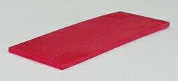 Рихтовочная пластина Bistrong (100x30x3 мм, красный) Изображение