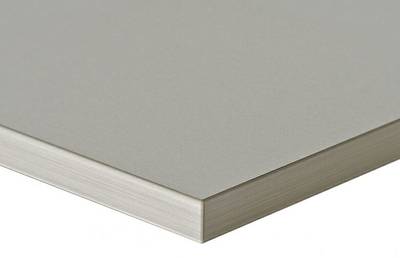 Полотно МДФ LUXE серый металлик  (Gris Metalic) глянец, 1220*18*2750 мм, Т2 Изображение 1