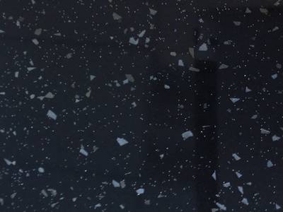 Бортик пристеночный треугольный ALPHALUX, звездная ночь глянец, 30*25 мм, L=4,1м, алюминий Изображение