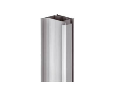 Вертикальный профиль боковой для шкафов из ДСП=18 мм GOLA ALPHALUX (L=4.5 м, алюминий) Изображение