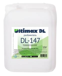 Растворитель Ultimax DL 147 ТУ 20.30.22-020-75911280-2016 н.у. 8кг /тара 10л/ Изображение