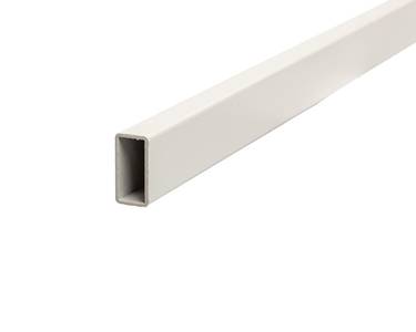 Рейлинг фронтальный ALPHALUX для внутреннего ящика CRYSTAL, длина 1200мм, белый Изображение