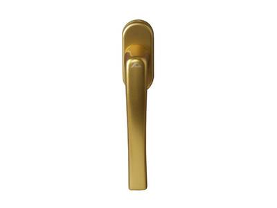 Ручка оконная Rotoline, 45 мм, золото матовое, с логотипом Roto Изображение 2