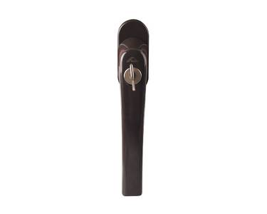 Ручка оконная с ключом Rotoline Tilt First, 37мм, коричневая Изображение 3
