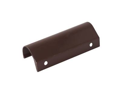 Ручка балконная UHL, металлическая, коричневая Изображение 3