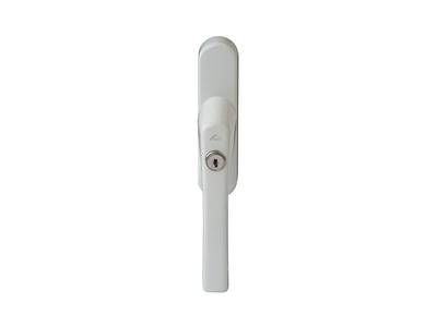 Ручка оконная c ключом Roto, для алюминиевых окон, белая Изображение 2