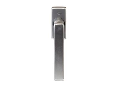 Ручка оконная Hoppe Dallas Secustic, 42-52 мм, титан, алюминиевая, 2 винта М5х55/60 Изображение 2