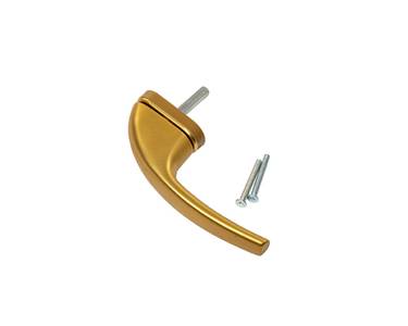 Ручка оконная Internika CHICO, 38 мм, 45°, 2 винта, золото Изображение