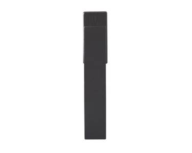 Ручка для окон из ПВХ Internika/Medos Dublin (Штифт=35 мм, 45°, 2 винта, черный [пескоструйная поверхность]) Изображение 3
