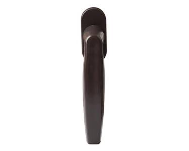 Ручка оконная Internika 35 мм, пластиковая, коричневая Изображение 2