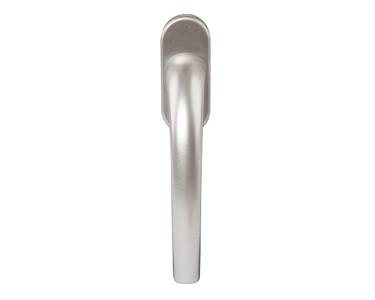 Ручка оконная Internika Pushkin 35 мм, алюминиевая, серебро, 2 винта 5х45 Изображение 5
