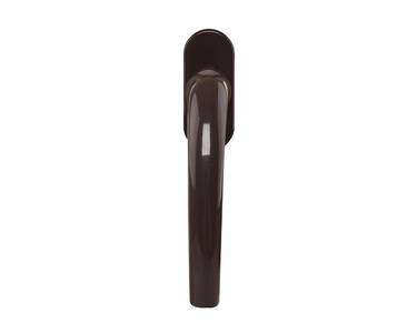 Ручка оконная Internika Pushkin 35 мм, алюминиевая, коричневая, 2 винта 5х45 Изображение 6