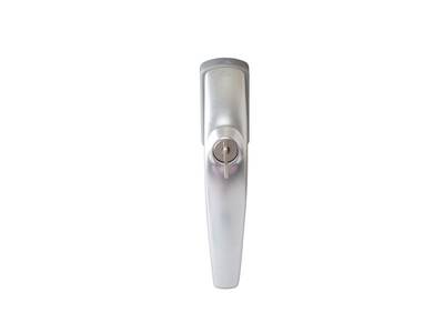 Ручка оконная с ключом Roto Swing TF, 37 мм, серебро, 2 винта Изображение 2