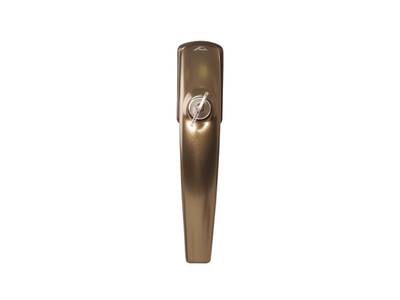 Ручка оконная с ключом Roto Swing, 37 мм, темная бронза + 2 винта 5х45 Изображение 3