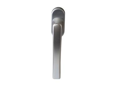 Ручка оконная Rotoline, алюминиевая, 43 мм,без логотипа, (серебро F1), с винтами Изображение 2