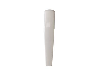 Ручка оконная Internika "Весна", 37 мм, алюминиевая, белая, 2 винта 5х45 Изображение 2